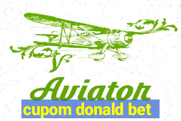 cupom donald bet